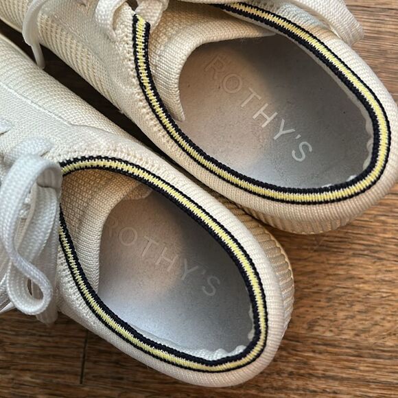 Rothy's Cream Athletic Shoes - Picture 6 of 9